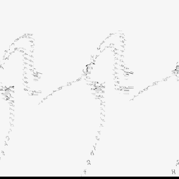 Swarovski Constella Rhodium Plated Mixed Cut White Crystal Necklace 5722473