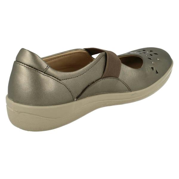 Padders Ladies Padders Casual Flat Shoes Flare