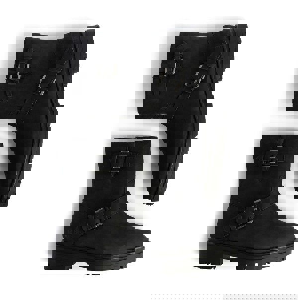 TOMS IONIE MOTO Womens Ankle Boots Black