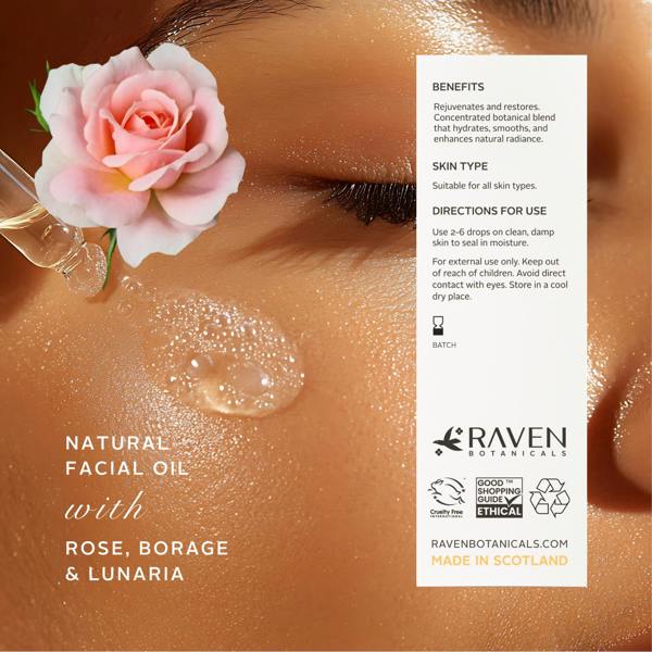 Raven Botanicals Solstice Rejuvenating Facial Oil