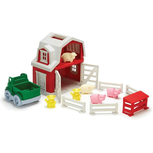 Green Toys Farm Playset - Made From 100% Recycled Plastic