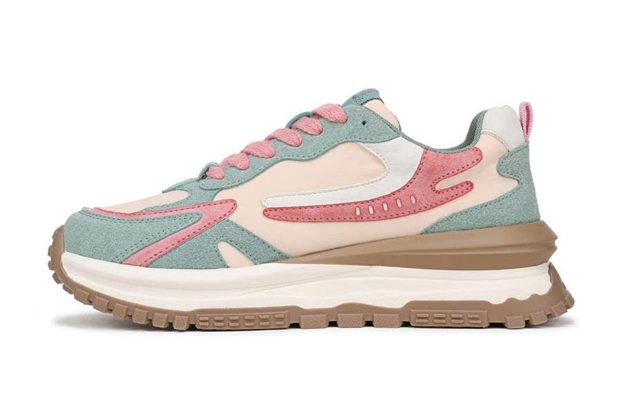 Blowfish Malibu Womens Watermelon Retro Lace-Up Sneakers -Leo