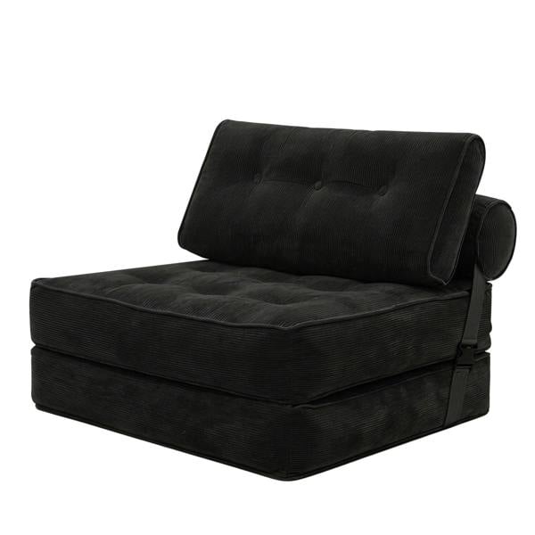 Levede Sofa Bed Convertible Foldable Floor Mattress with Head Lumbar Pillow