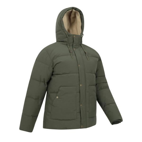 Mountain Warehouse Mens Manta Padded Jacket - Khaki Green - 