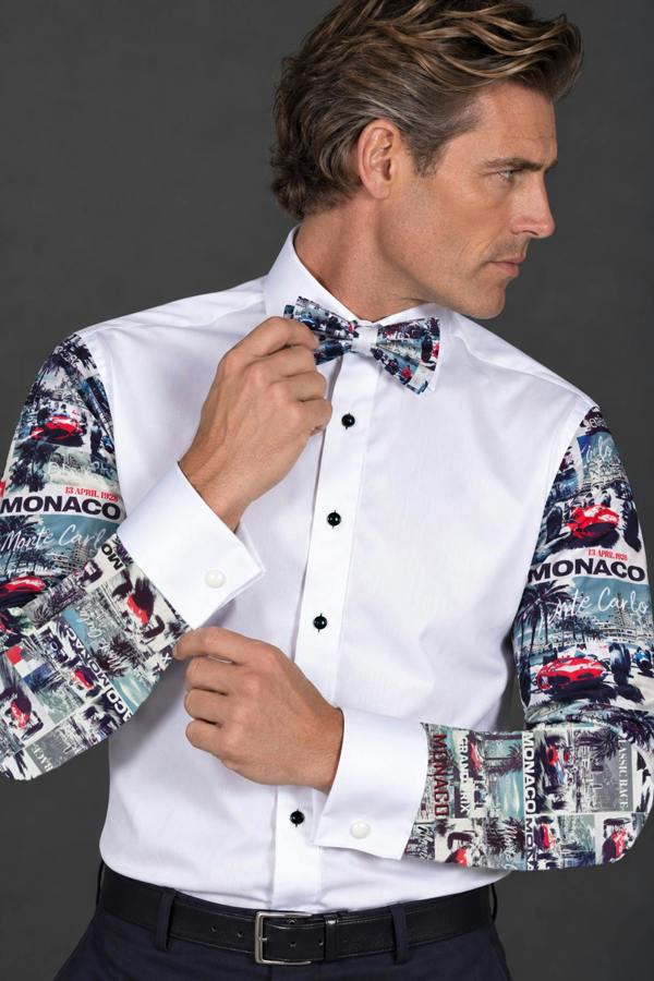 Claudio Lugli Monaco Nights Tuxedo Shirt