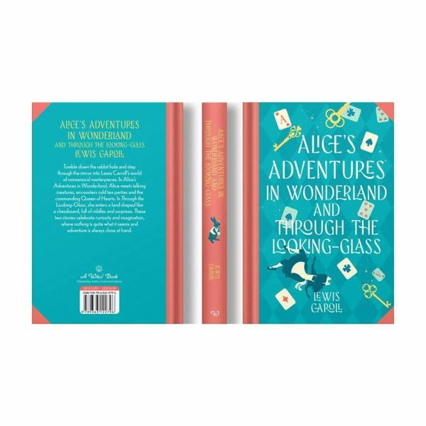 Alice's Adventures in Wonderland by Lewis Carroll (Deluxe Hardback Sprayed Edge Edition)