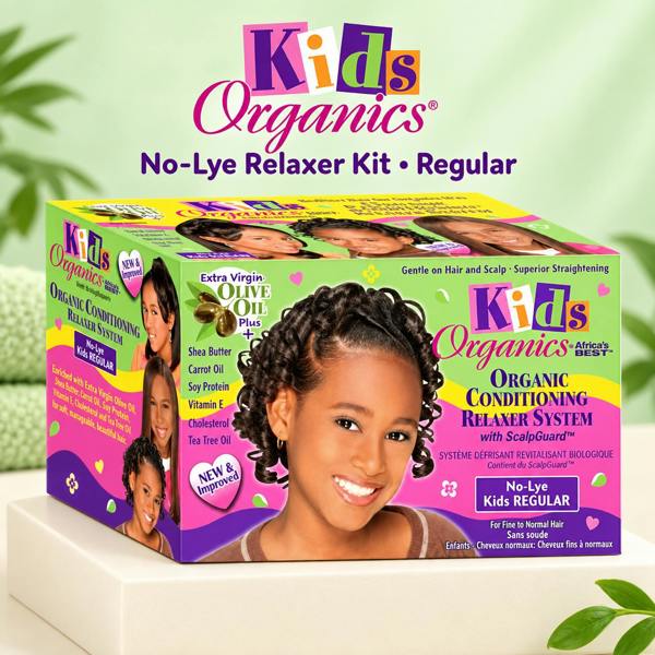 Africa's Best Organics Kids No-Lye Relaxer Kit Regular