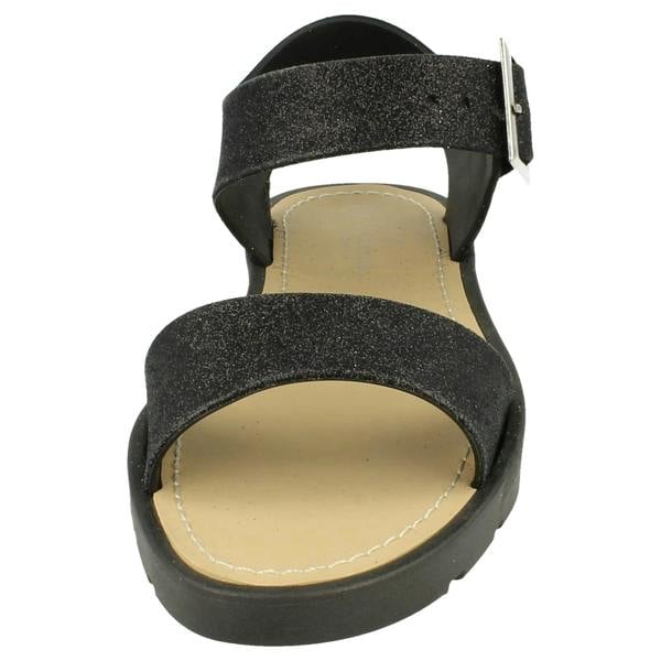 Savannah Ladies Savannah Glitter Thick Strap Sandals