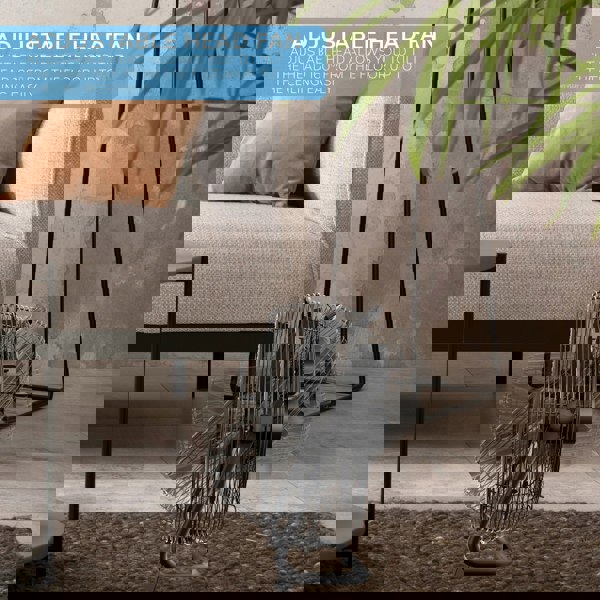 Air Pro 16" Floor Fan - Powerful Air Cooling Fan With 3 Speed Settings