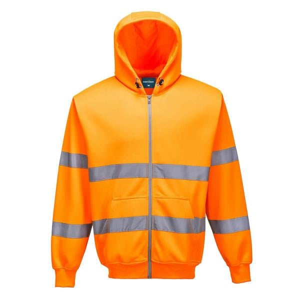 Hi-Vis Zipped Hoodie - Hi-Vis Trousers