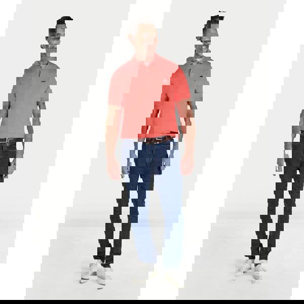 Raging Bull Mens Classic Organic Polo Shirt - Watermelon - 