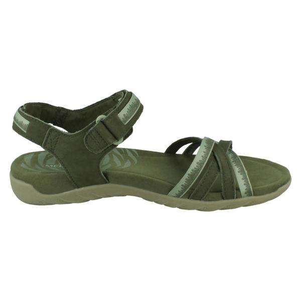 Merrell Ladies Merrell Strappy Summer Sandals Terran 3 Cush Cross J004576