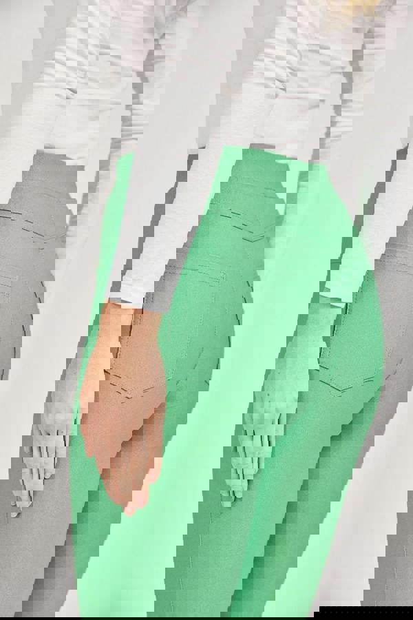 Mudflower Ankle Grazer Bengaline Stretch Trousers