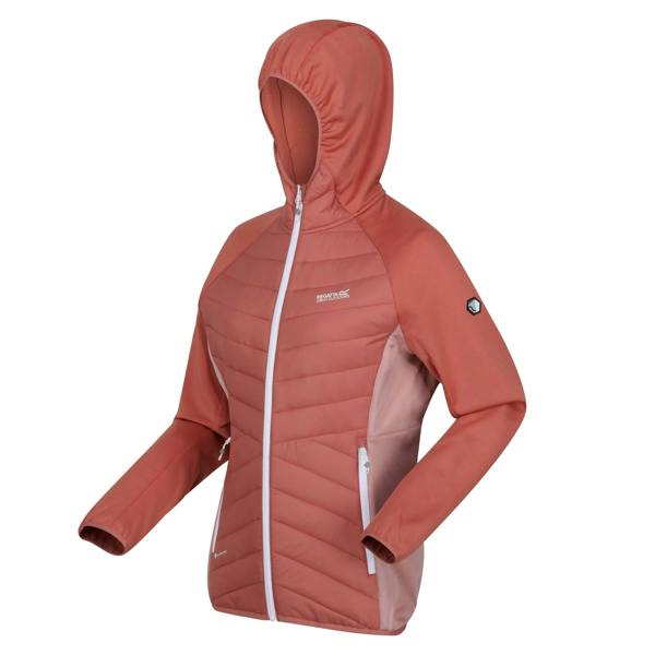 Regatta Womens/Ladies Andreson VII Hybrid Jacket - Terracotta/Dusky Rose - 