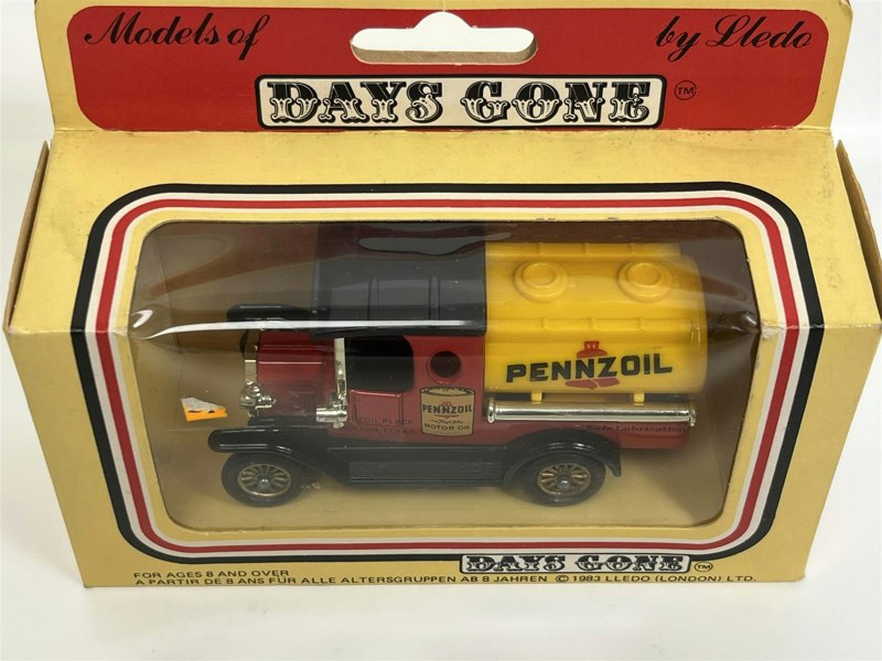 MCSlots Ford Model T Tanker 1920 Pennzoil Oil Days Gone By Lledo DG4D S4