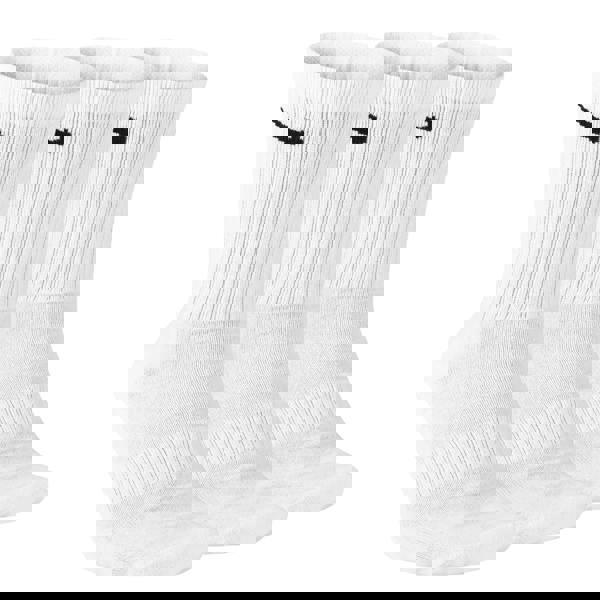 Nike Unisex Adult Everyday Cushioned Crew Socks (Pack of 3) - White - 