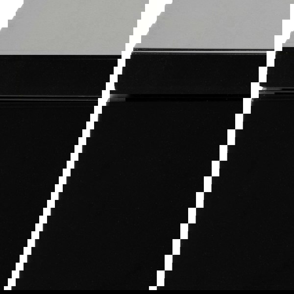 Furniture To Go Avignon Square Bedside Table with 1 Drawer in Black