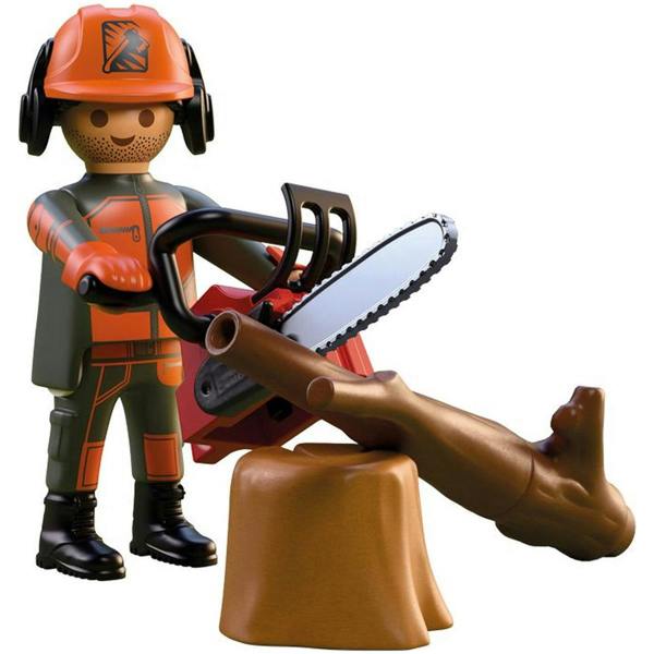 Playmobil Forest worker with Chainsaw - 72150 Playset