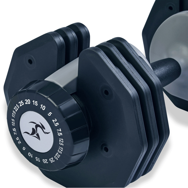 Strongology Urban25 Home Fitness Adjustable Smart Dumbbell from 2.5kg up to 25kg Training Weights