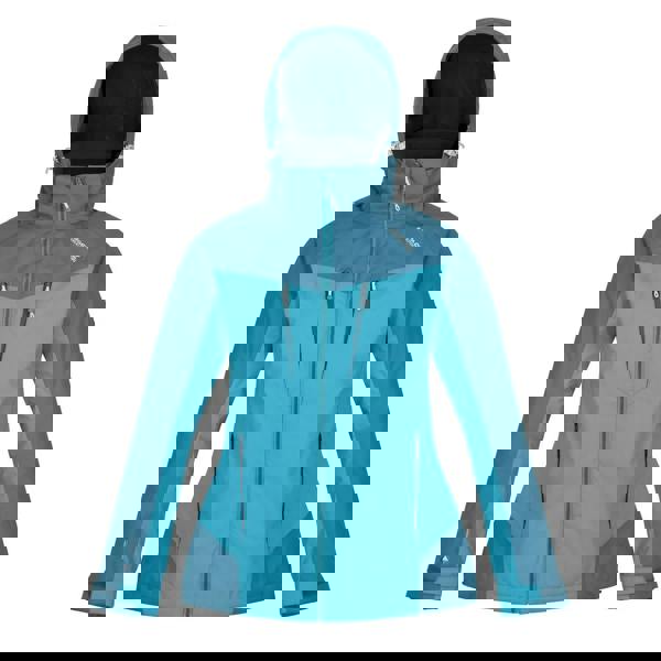 Regatta Womens Calderdale Winter Waterproof Jacket - Pagoda Blue/Dragonfly