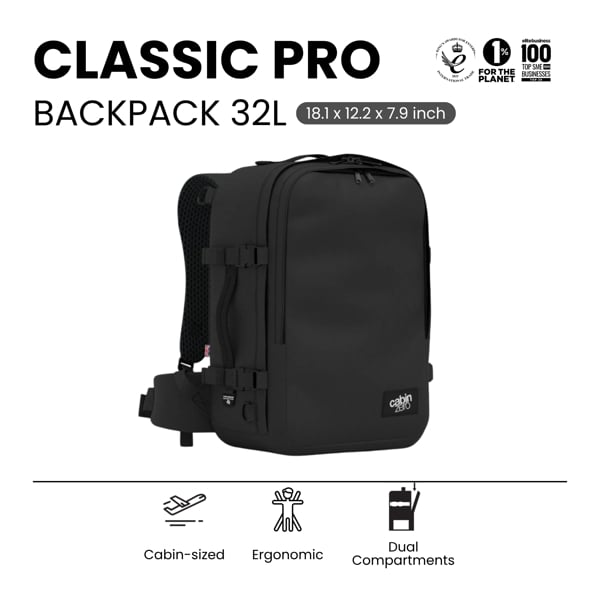 CabinZero Classic Pro Backpack 32L