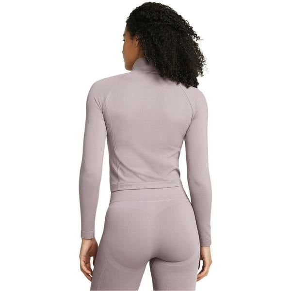 Under Armour Womens/Ladies Cropped Track Top - Grey - 