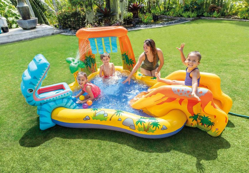 INTEX 98'' Dinosaur Play Center
