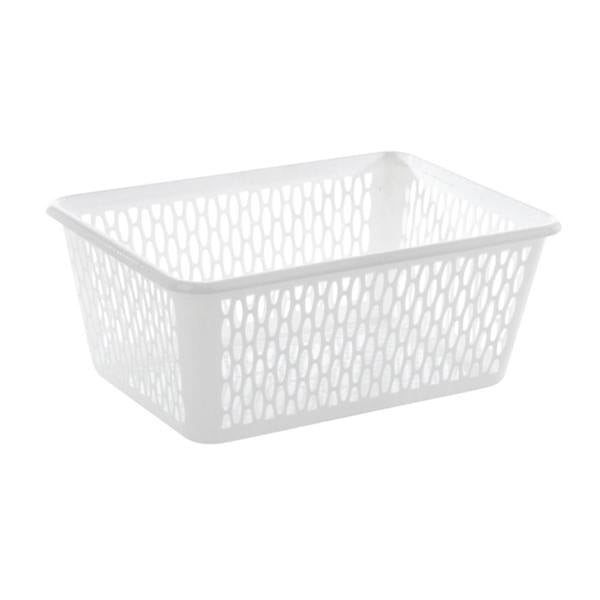 Leecroft 37cm Handy Basket White 37 x 26 x 16cm - One Colour - 