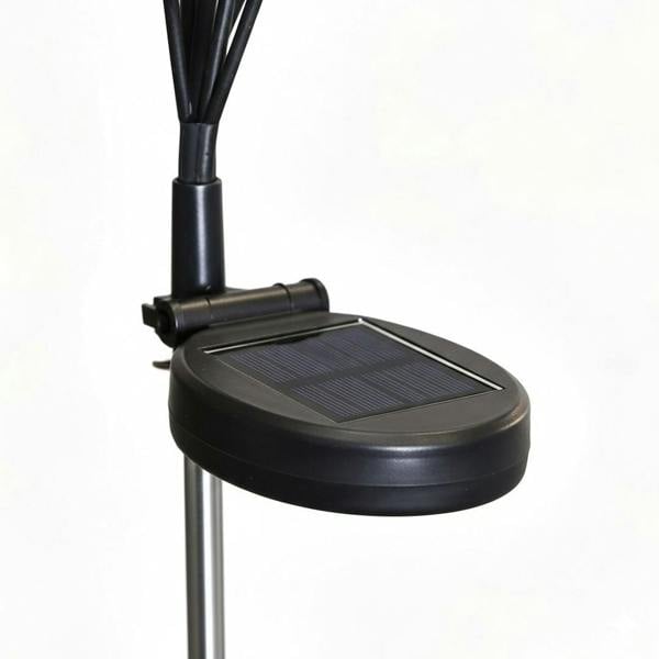 Milagro Mushrooms Solar Lamp 3000K Ip44 Green + White