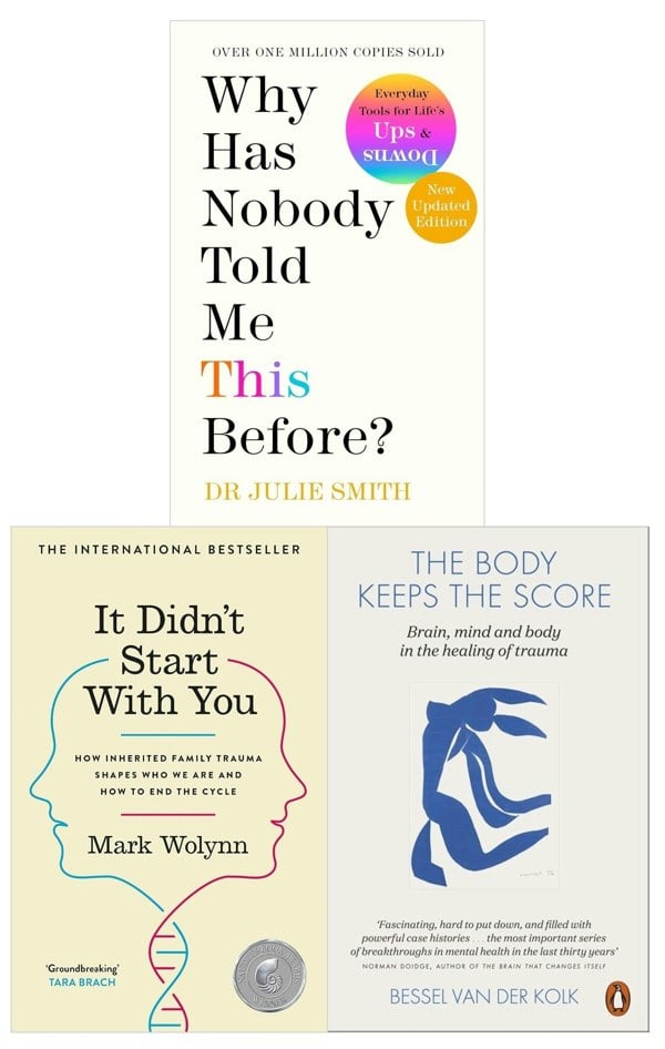 It Didn't Start With You, The Body Keeps the Score, Why Has Nobody Told Me This Before? 3 Books Collection Set