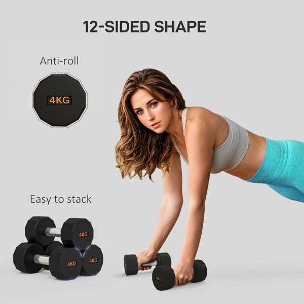 Rubber Dumbbell