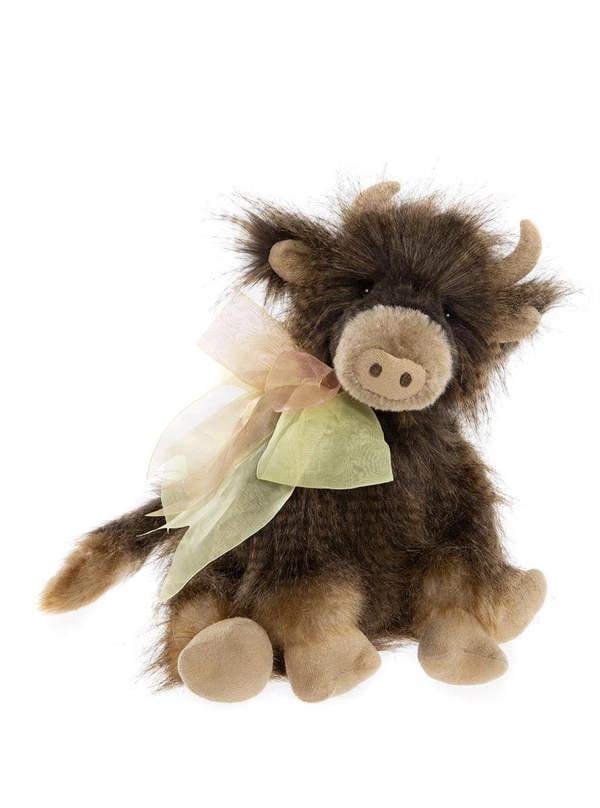Charlie Bears Hilltop - Plush Cow Collectable Character