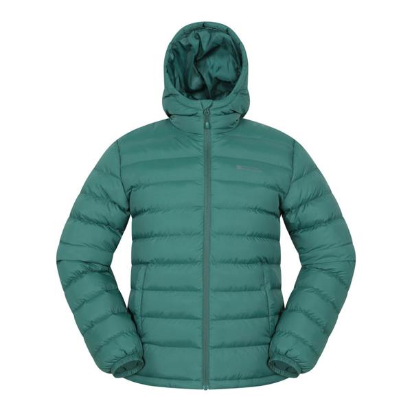 Mountain Warehouse Mens Seasons II Camo Padded Jacket - Bright Green - 
