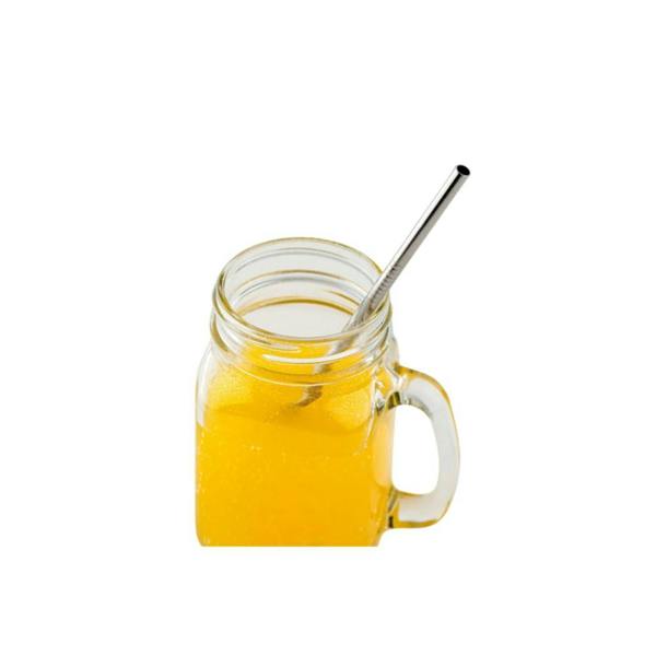 MidOcean Cold Straw Straw & Brush Set - Matt Silver - 