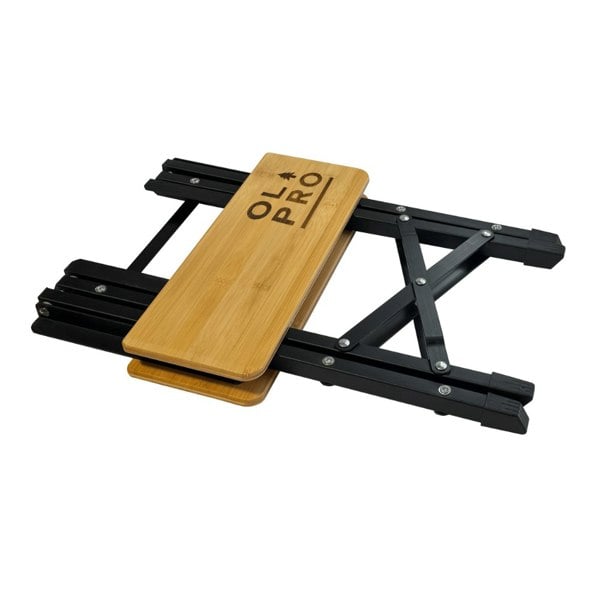 OLPRO Bamboo Camping Stool 2 Fold
