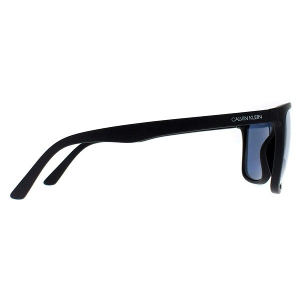 Calvin Klein Sunglasses CK20520S 001 Matte Black Solid Blue