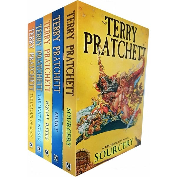 Corgi Discworld Novel Series 1 Terry Pratchett Collection 5 Books Set - Book 1-5