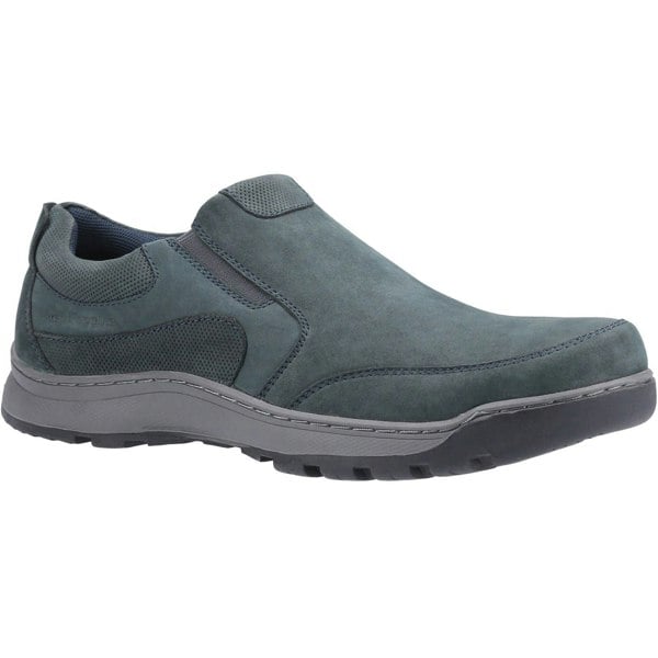Hush Puppies Jasper Men's Trainers in Navy Nubuck