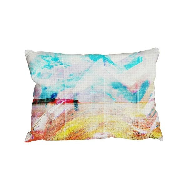 Benjamin Tate Design beach view cliffs (Outdoor Cushion)