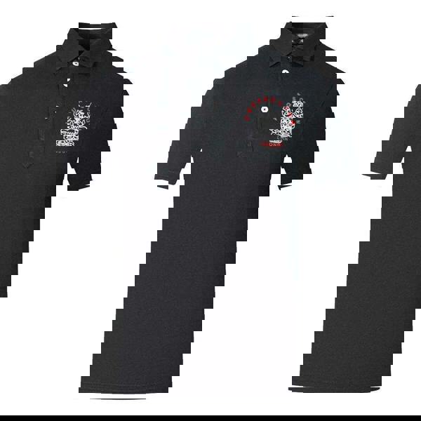 Aquascutum Unisex Adult Aldis London Logo Polo Shirt - Black - 