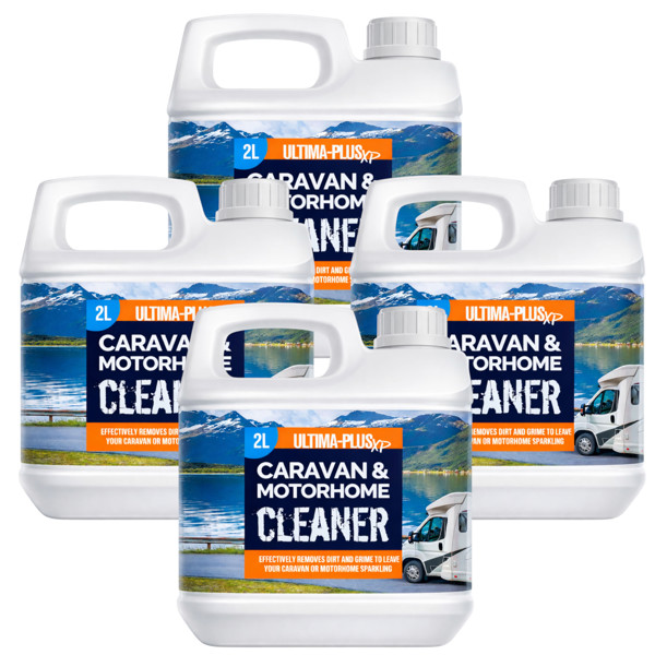 Ultima Plus XP Homefront Caravan and Motorhome Cleaner Deeply Cleans to Remove Black Streaks Dirt and Grime Easy to Use Formula (8 Litres)
