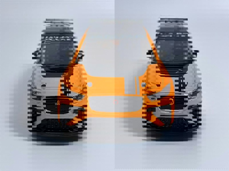 Tayumo Jaguar I Pace e Trophy Orange LHD 1:36 Scale - Pull & Go Tayumo 36100024