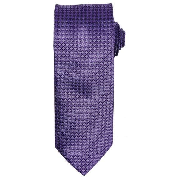 Premier Puppytooth Tie - Purple