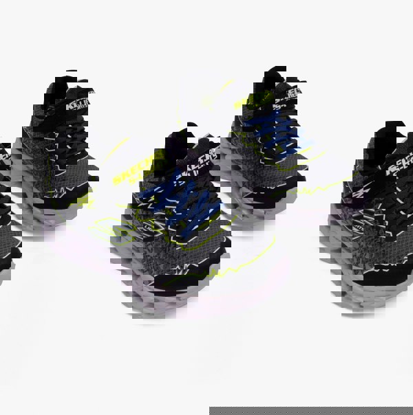 Skechers 400603L/BKY S  VORTEX 2.0 - ZORENTO Boys Trainers Black/Yellow