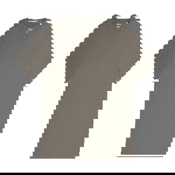 Animal Mens Icon Organic T-Shirt - Dark Khaki