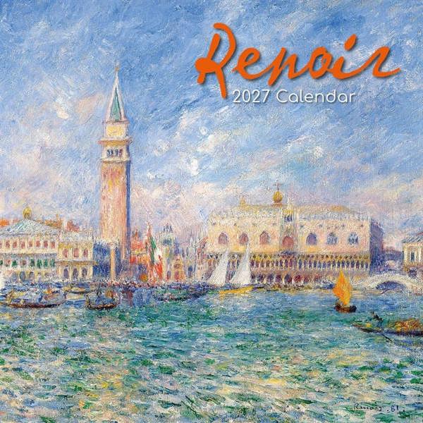 Renoir Calendar 2027, Wall Calendars, Month To View, Art, Gift