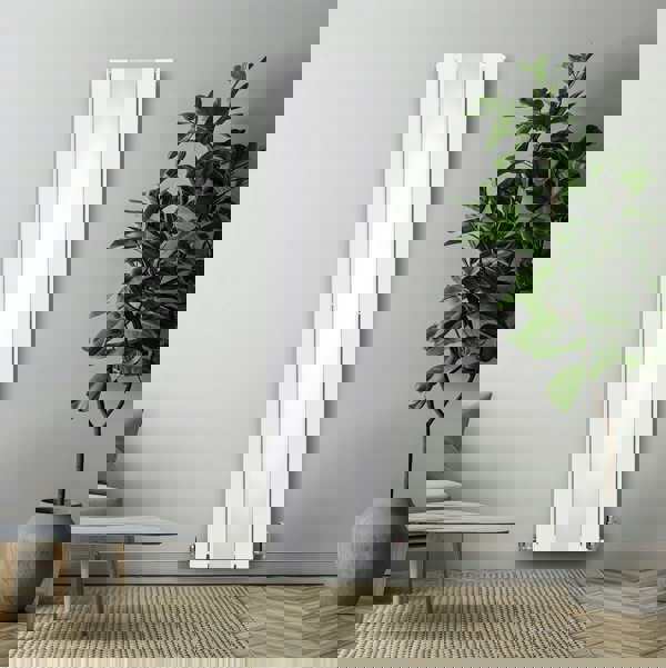 Monstershop Flat Mirror Radiator - 1800mm x 425mm - White