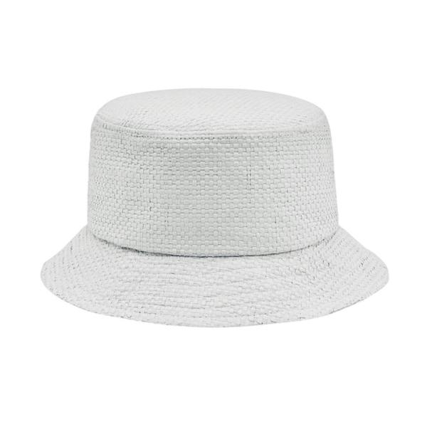MidOcean Bilgola+ Paperstraw Bucket Hat - White - 
