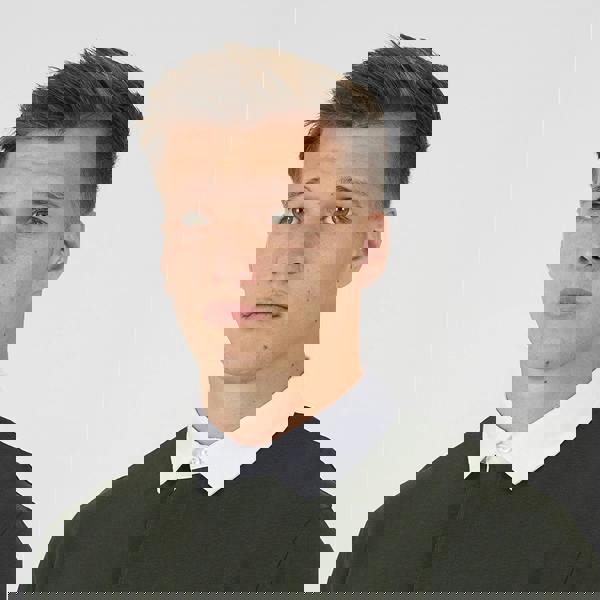 Brave Soul Dark Green Solid Colour Rugby Shirt - Dark Green Image 4