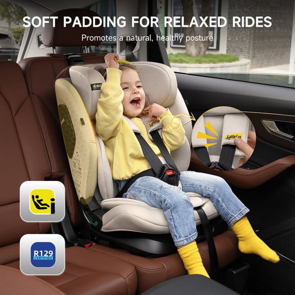 JoviKids Cici TT Car Seat - Milkstone